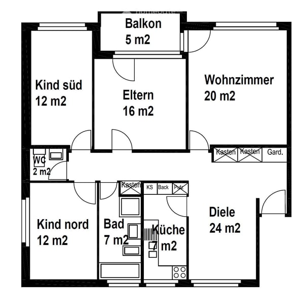 4.5-Zimmer-Wohnung in zentraler Lage in Daellikon 11