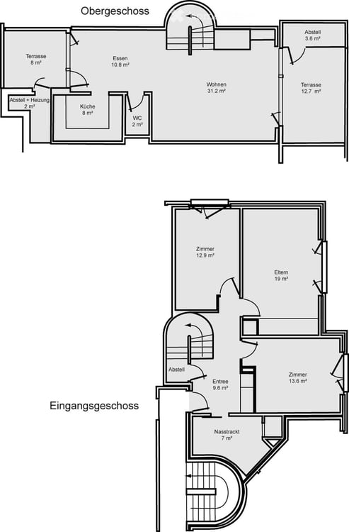 Maisonette-Dachwohnung mit Galerie und zwei Balkonen 8