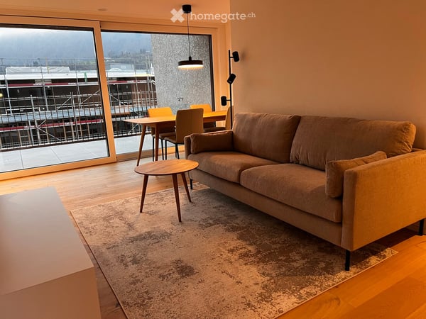 Furnished 3.5-room penthouse with 57 m² of terraces, easy access to Zug and Rotkreuz 6