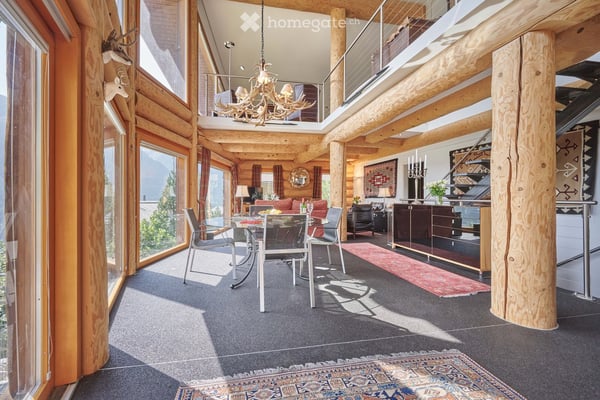 Stunning 7.5-Room Alpine Chalet with Panoramic Mountain Views in Wengen 2