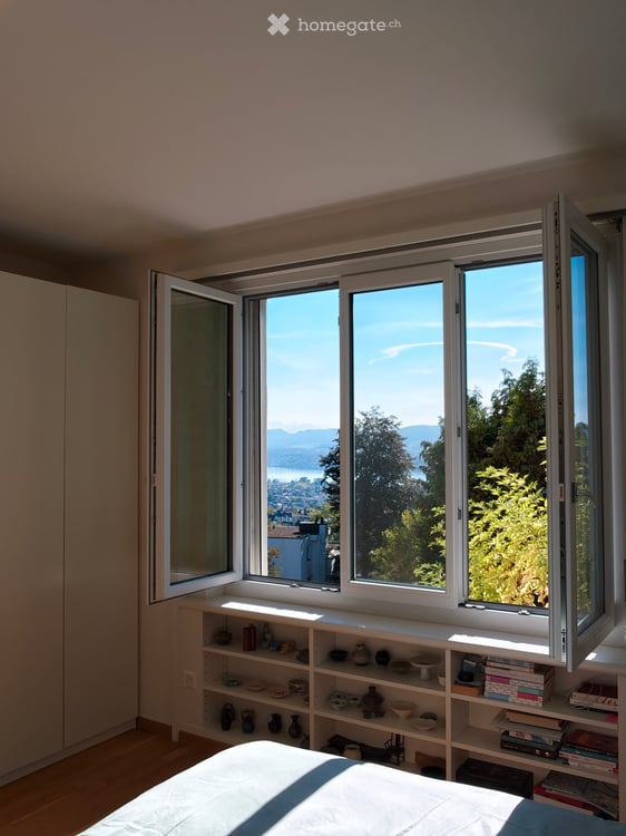 Apartment with breath-taking lake and mountain view on Zürichberg 6