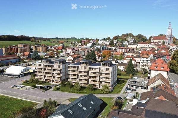 A LOUER – Magnifique 2.5 pièces NEUF à Châtel-St-Denis (1ère location), Av. de la Gare 37 12
