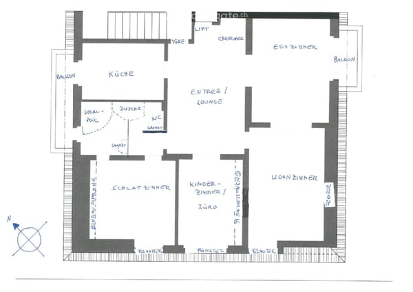 5-Zimmer-Bijou am Zürichberg mit Einzelgarage, 2 Balkonen und wunderbarer Sicht über die Stadt 37