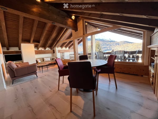Einzigartige Dachwohnung Belvedere in Muragls/Pontresina 6