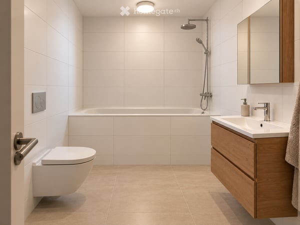 Magnifique appartement entièrement rénové avec vue sur les Dents du Midi – centre historique de Bex 2
