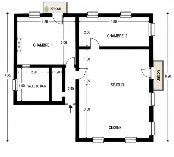 Magnifique appartement entièrement rénové avec vue sur les Dents du Midi – centre historique de Bex 4