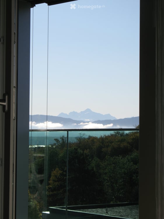 Furnished Flat - Studio meublé avec vue panoramique sur lac et Mont Blanc à Nyon 7