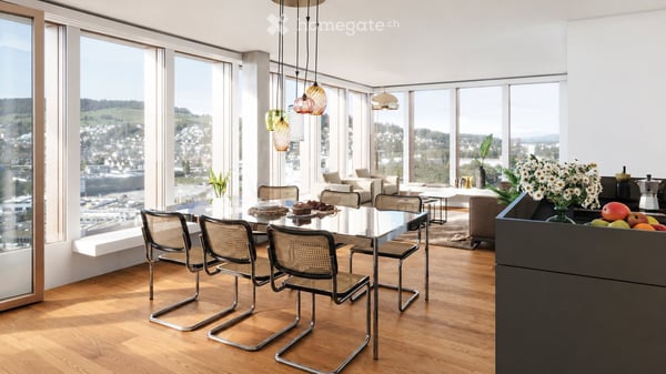 Erstvermietung im PilatusTower Kriens | 3.5 Zimmer