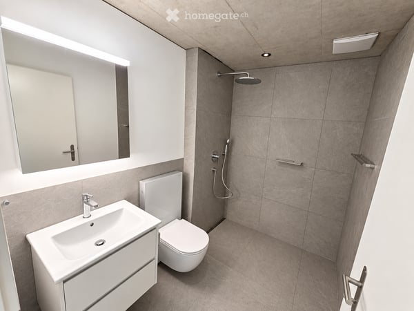 1.5-Zimmer-Neubauwohnung mit eigenem Sitzplatz in Schneisingen 5