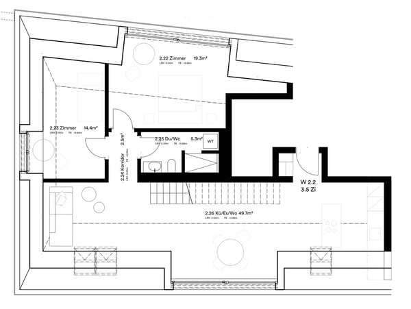 Hirschenpark Wettswil – hochwertiger Neubau zur Erstvermietung 2.5-, 3.5- und 4.5-Zimmer 12