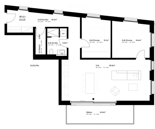 Hirschenpark Wettswil – hochwertiger Neubau zur Erstvermietung 2.5-, 3.5- und 4.5-Zimmer 9