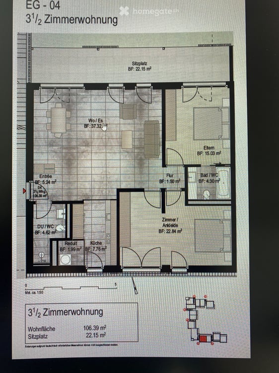 3.5 Zimmer Wohnung in Bubikon 5