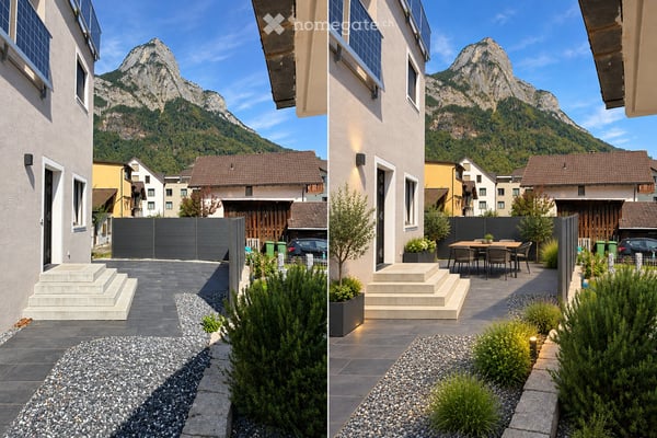 Loft-Wohnung mit Terrasse im Zentrum von Mels – Erstbezug nach Umbau - Nebenkosten inbegriffen 3