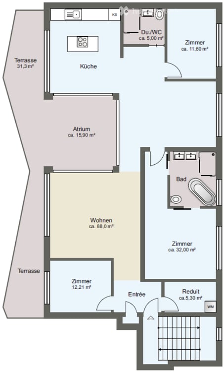 Exklusive 4.5-Zimmer-Penthousewohnung in Glattbrugg 10
