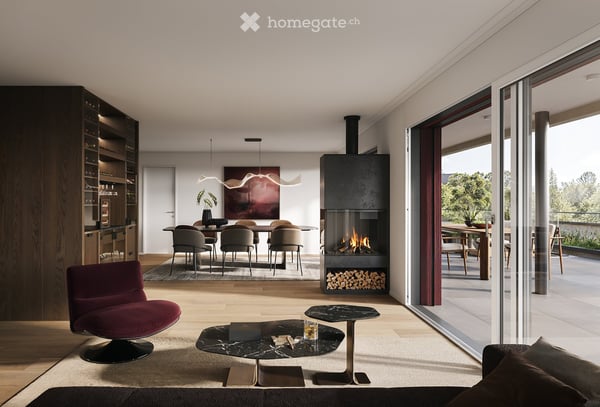 TRÜBLI Bassersdorf I Neubau Attika-Maisonette Eigentumswohnung 3