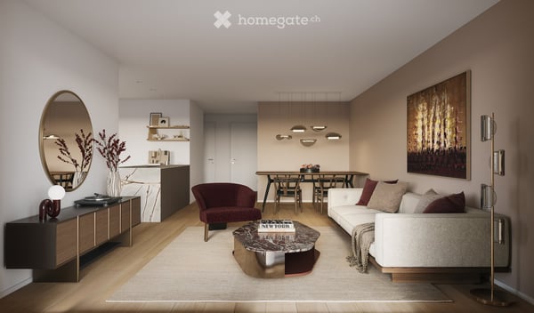 TRÜBLI Bassersdorf I Neubau Attika-Maisonette Eigentumswohnung 2