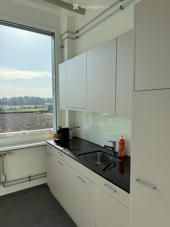 Helles 2-Zimmer Büro im 5. OG direkt am Bahnhof Steinhausen zu vermieten 8