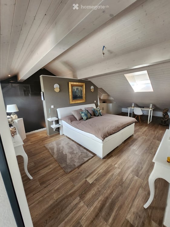 Vuarrens — Duplex de charme avec terrasse de 25 m² et vue sur le Jura 7
