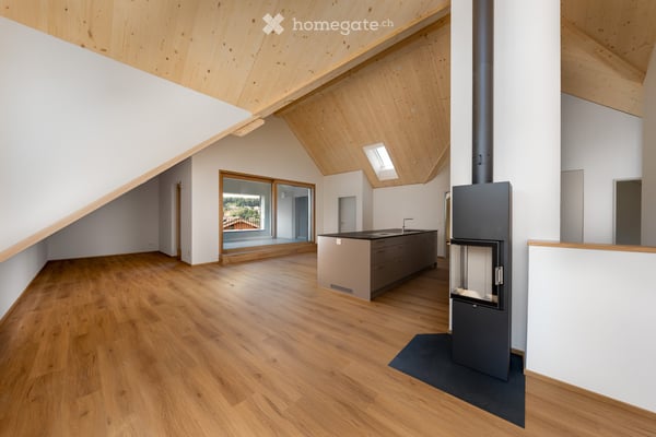 Exklusive 5.5-Zimmer-Neubau Dachwohnung Lift direkt in Wohnung 2