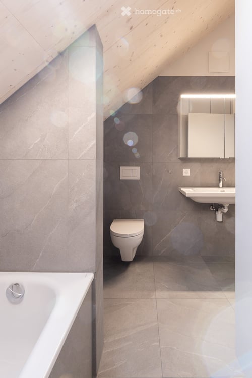 Exklusive 5.5-Zimmer-Neubau Dachwohnung Lift direkt in Wohnung 12