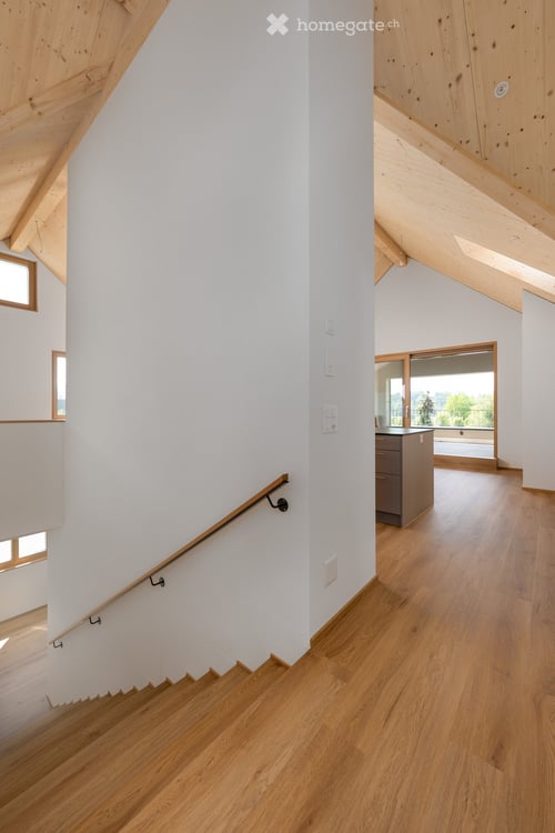 Exklusive 5.5-Zimmer-Neubau Dachwohnung Lift direkt in Wohnung 4