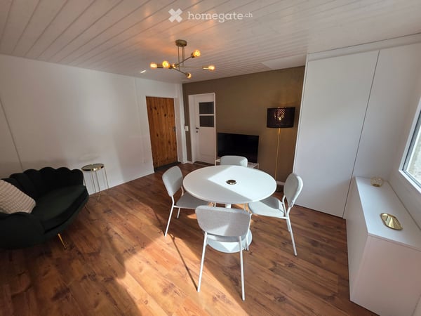 🌿 Möblierte 2-Zimmer-Wohnung mit grosser Terrasse im Grünen 4