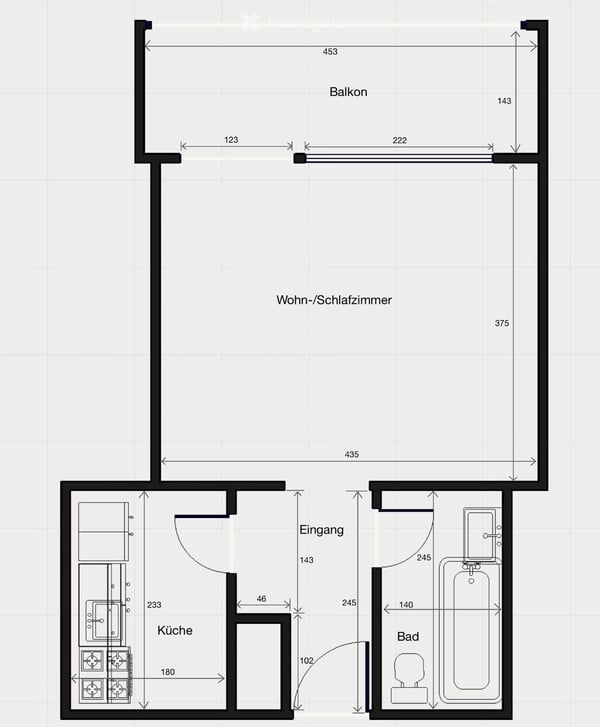 1-Zimmerwohnung an zentraler Lage in Zürich-Oerlikon 7