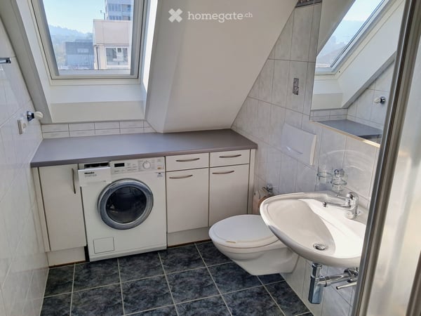 Geräumige + helle 3.5 - Zimmer - Dachwohnung mit eigenener Dachterrasse (35 m2) 4