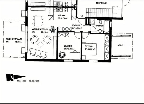 Nachmieter gesucht: Helle 3.5-Zimmer-Wohnung mit Terrasse in Bertschikon 12