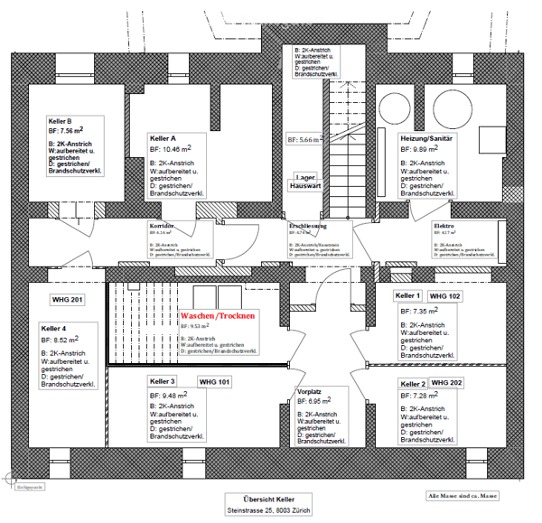 2.5 Zimmerwohnung zu Vermieten mit Dachterrasse - wie neu - nach Komplet-Renovation 7