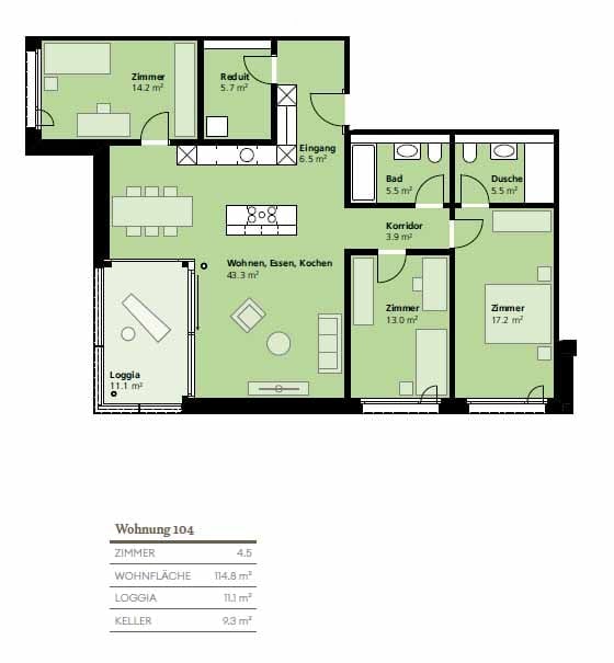 Wohnung in Oberrohrdorf 5