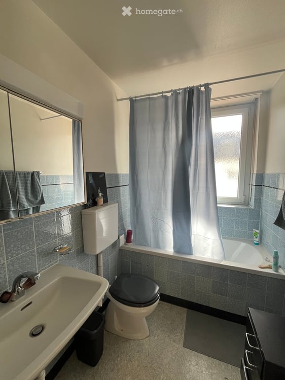 Sonnendurchflutete 2-Zimmer-Wohnung mit grossem Balkon im Iselin Quartier 2