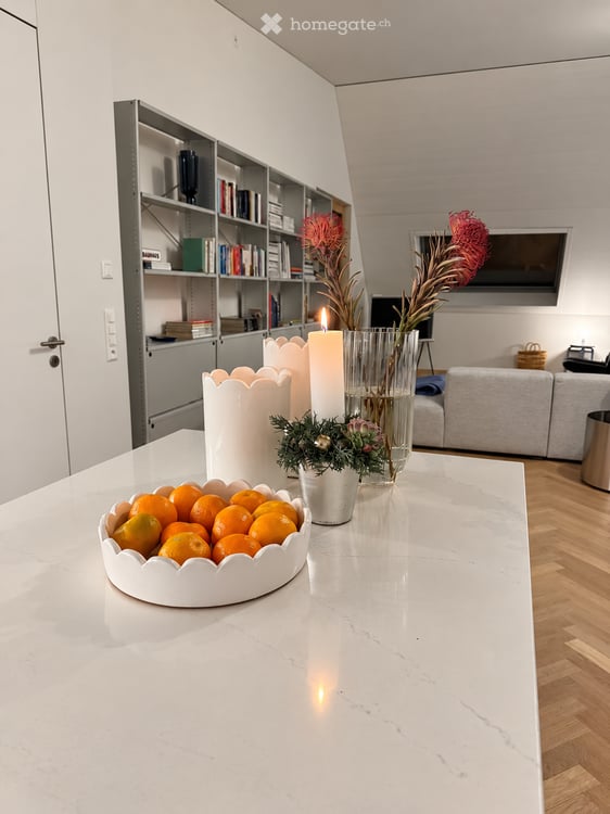 Hochwertige 3.5 Zimmer Dachwohnung für Design-und Naturliebhaber 3