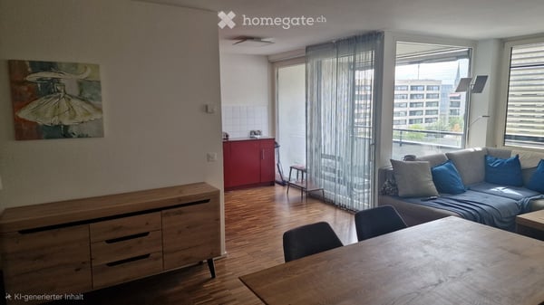 Moderne 35m1 Wohnung in Kleinbasel mit Balkon 2