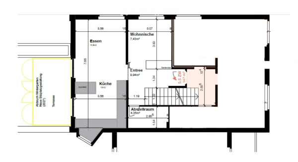 Duplex-Wohnung/Besichtigungstermin / Belegung mind. 4 Personen