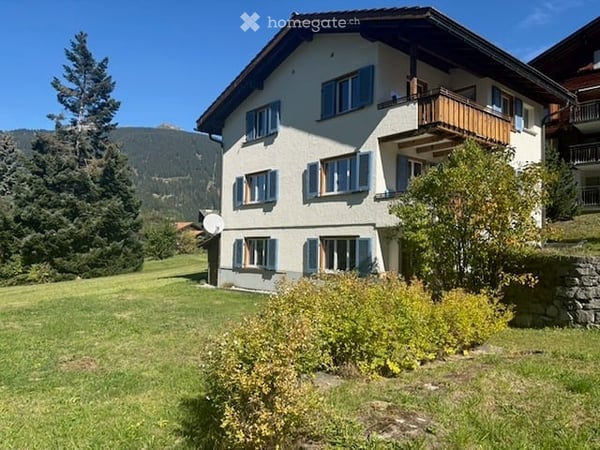 Gemütliche 2 Zi Gartenwohnung 5 min zu Fuss vom Bahnhof Platz/Gotschna