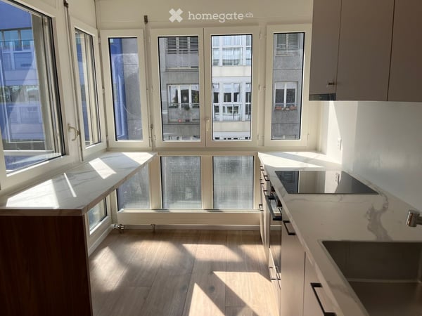 Appartement meublé de 4 pièces, entièrement rénové, à Genève entre la Jonction et Bel-Air. 8