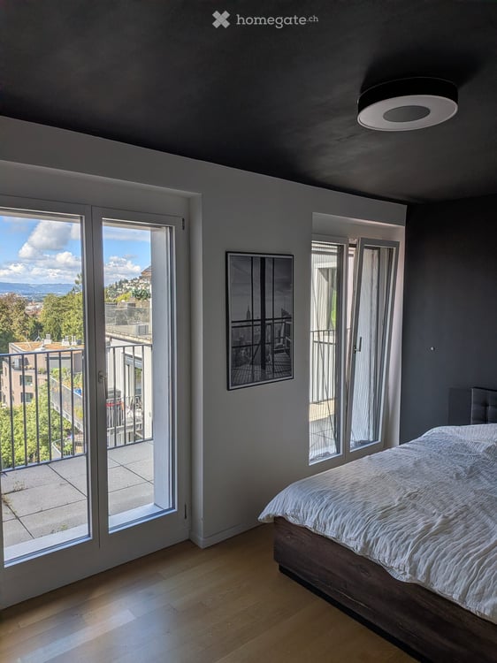 Helle 3.5-Zimmer-Attikawohnung mit privater Dachterrasse – Seminarstrasse 1, Zürich 5