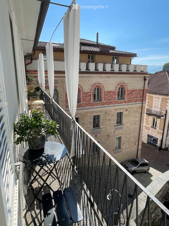 Attraktive 3-Zi.-Wohnung Altstadt Locarno - Attraente 3 locali nel centro storico di Locarno 1