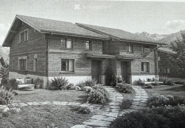 Wunderschöne Neubau EFH und DEFH im Bündnerstil (Mauerwerk und Holz) 2