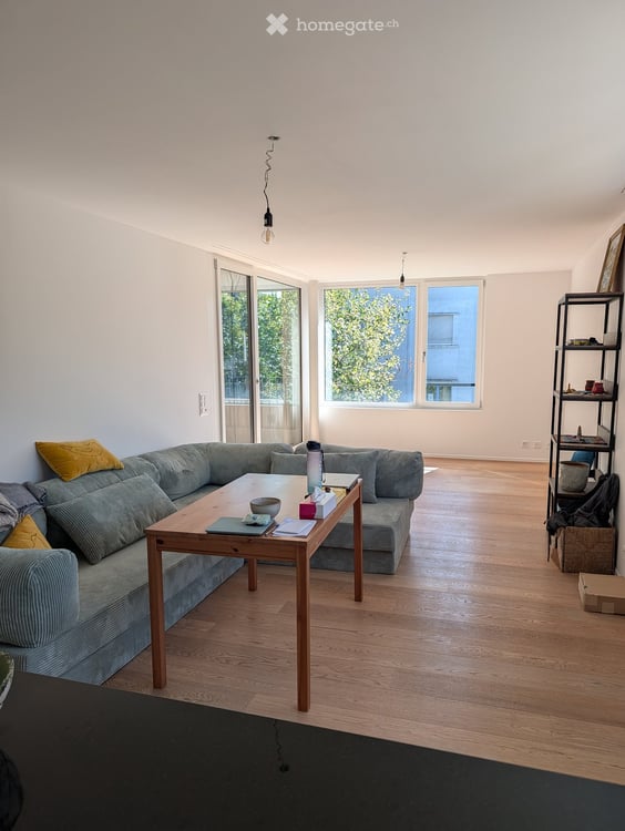 Helle 3.5-Zimmer-Wohnung mit Balkon & eigenem Waschturm, nahe See