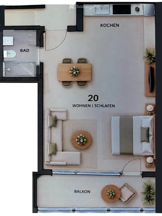 Stilvolle 1½ -Zimmer-Wohnung (mit angrenzender 1½ -Zwg kombinierbar) an der Promenade in Davos Platz 19