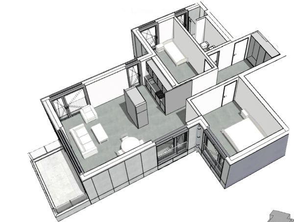 Neuwertige 3.5-Zimmer-Wohnung mit Balkon, optionalem Tiefgaragenplatz und bester ÖV-Anbindung 4