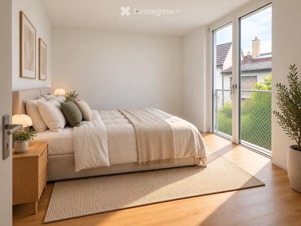 Neuwertige 2.5-Zimmer-Wohnung mit Balkon, optionalem Tiefgaragenplatz und bester ÖV-Anbindung 20
