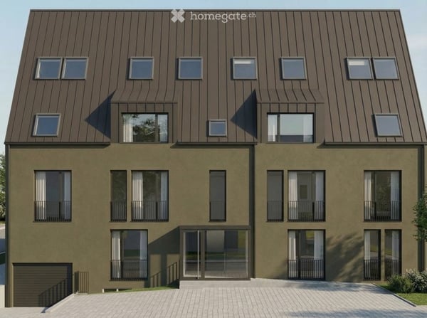 Neubau: 2.5-Zimmer Maisonnette-Gartenwohnung in Riehen 2