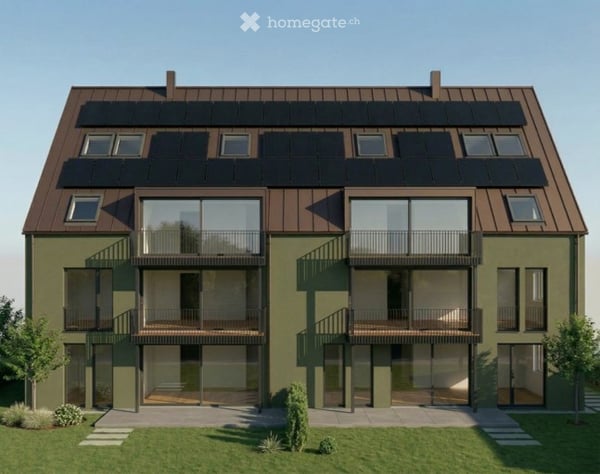 Neubau: 2.5-Zimmer Maisonnette-Gartenwohnung in Riehen 1