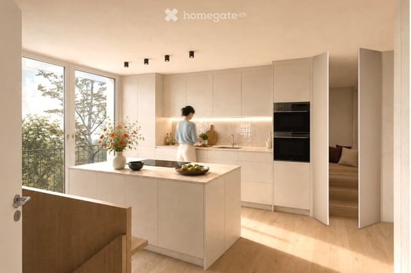 Neubau: 2.5-Zimmer Maisonnette-Gartenwohnung in Riehen 3