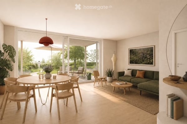 Neubau: 2.5-Zimmer Maisonnette-Gartenwohnung in Riehen 4