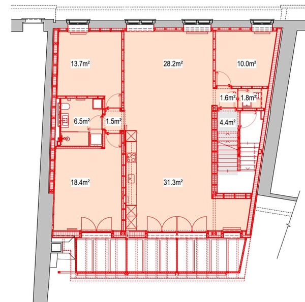 Helle Wohnung mit grossem Balkon in der Altstadt von Winterthur 10