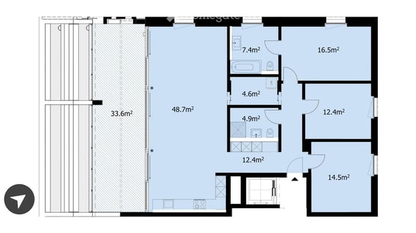 Moderne 4.5-Zimmerwohnung mit Weitsicht und grosser Terrasse 21